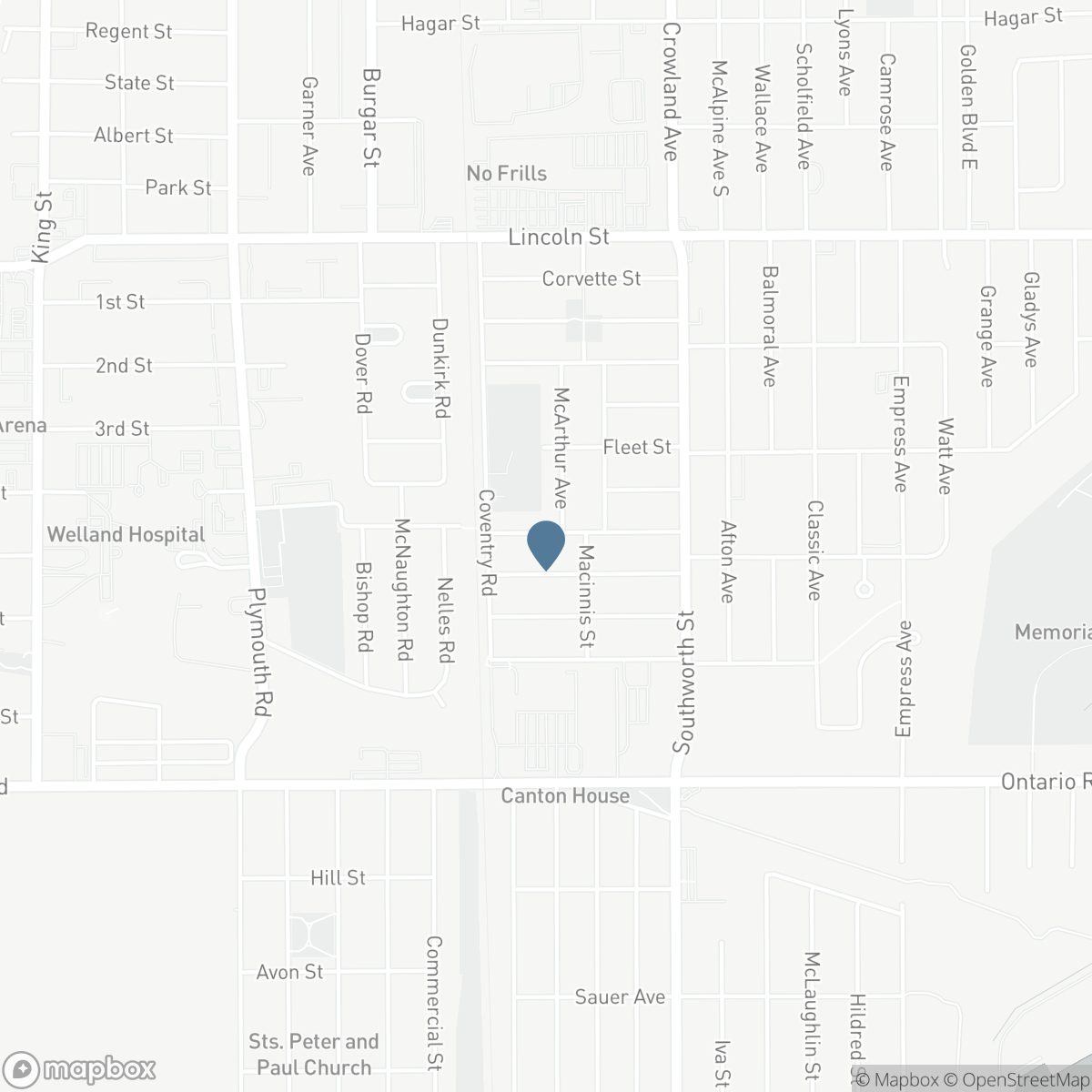 325 SIMPSON AVENUE, Welland, Ontario L3B 4Y7